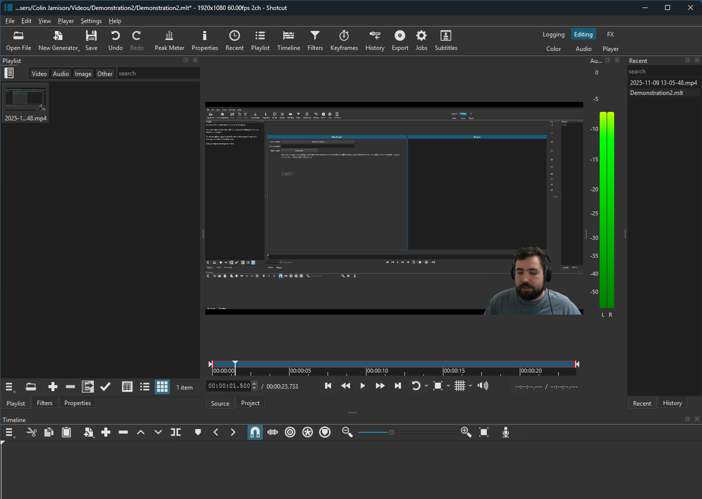 Preview Dragged to Playlist
