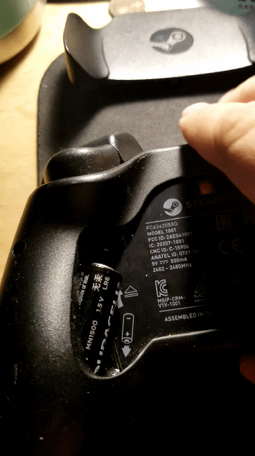 Photo of the Controller