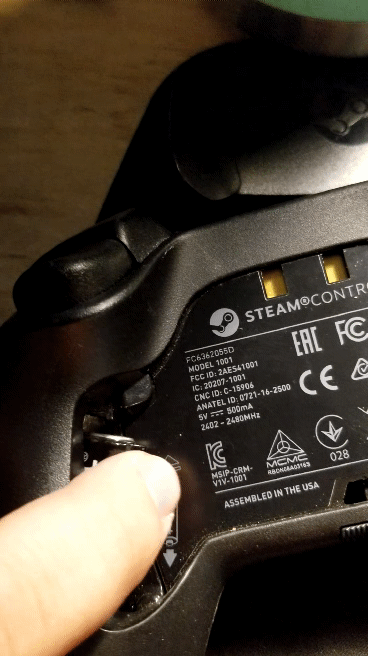 Photo of the Controller